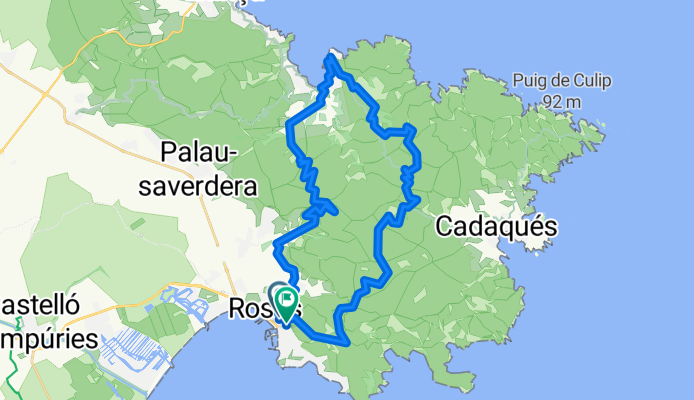 17 Roses Can-Berta Mas-Estela La-Selva-de-Mar Port-de-la-Selva Puignau Mas-Vell Mas-Bufadors Perafita Peni Puig-Alt FrĂ gam