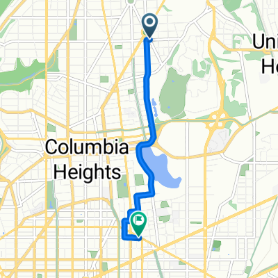 Fourth St NW, Washington to T St NW, Washington