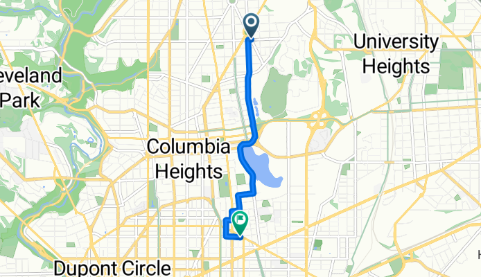 Fourth St NW, Washington to T St NW, Washington