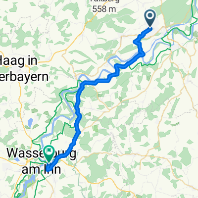 Von Waldkraiburg bis Wasserburg am Inn