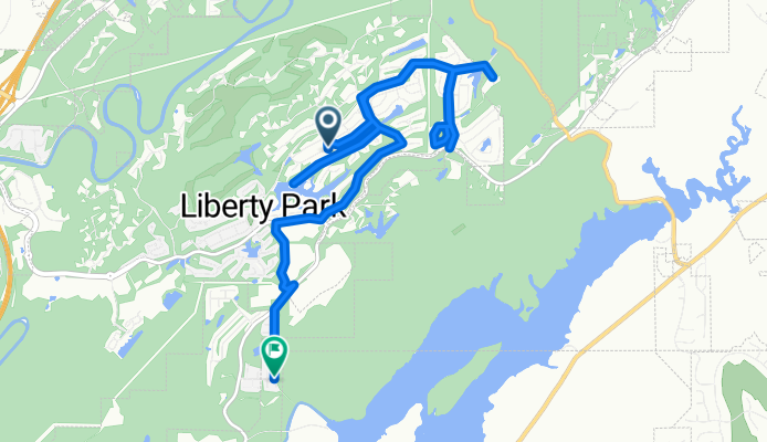Lambert Terr, Vestavia Hills to Amberley Dr, Birmingham