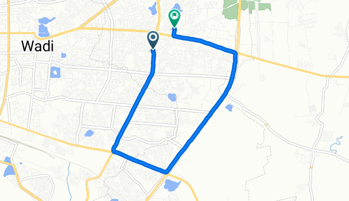 Ring Road, Vadodara to Bapod, Vadodara