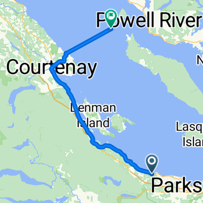 Parksville - Powell River