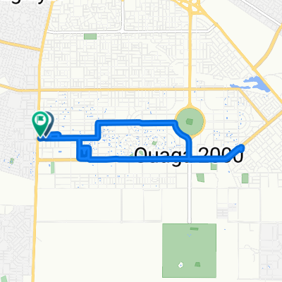 Une course régulière