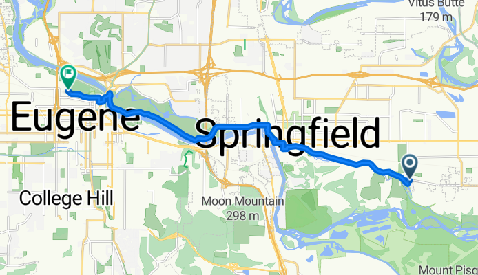 From Springfield to Eugene