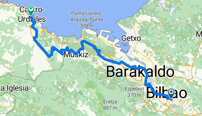 From Bilbao to Castro-Urdiales
