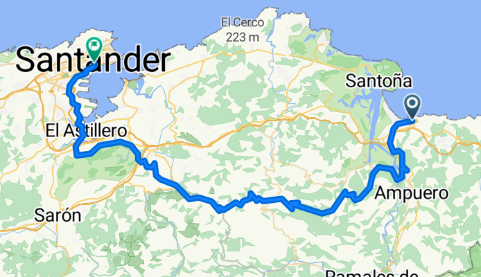 From Laredo to Santander