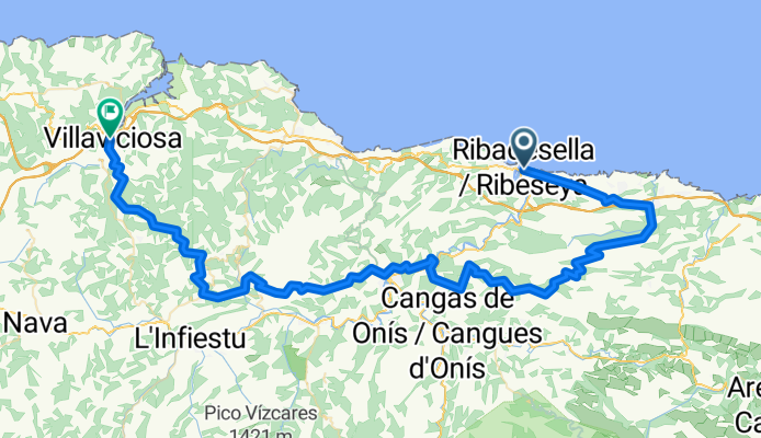 From Ribadesella to Villaviciosa