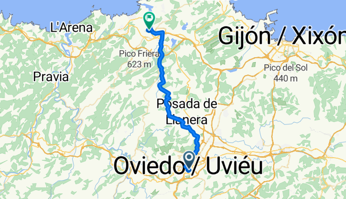 From Oviedo to Avilés