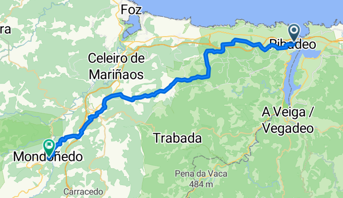 From Ribadeo to Mondoñedo