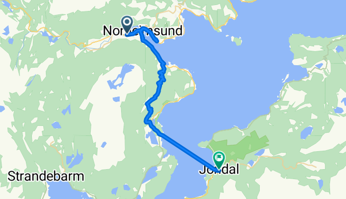 Route to Jondal