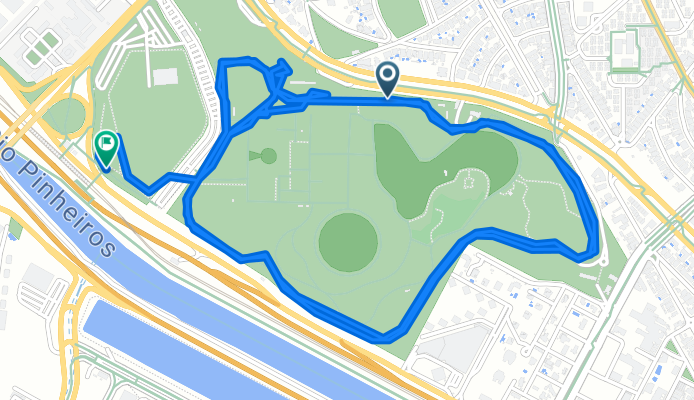 Ciclovia Parque Villa-Lobos, São Paulo a Avenida Doutora Ruth Cardoso, São Paulo