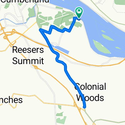 Mifflin Avenue to Mifflin Avenue