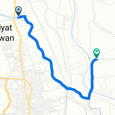 Al Geish Al Bahary Street, El Bagour to Subk Al Dahak, El Bagour
