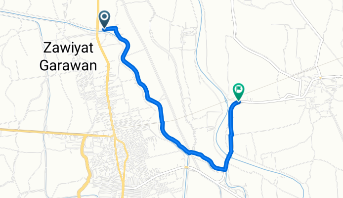Al Geish Al Bahary Street, El Bagour to Subk Al Dahak, El Bagour