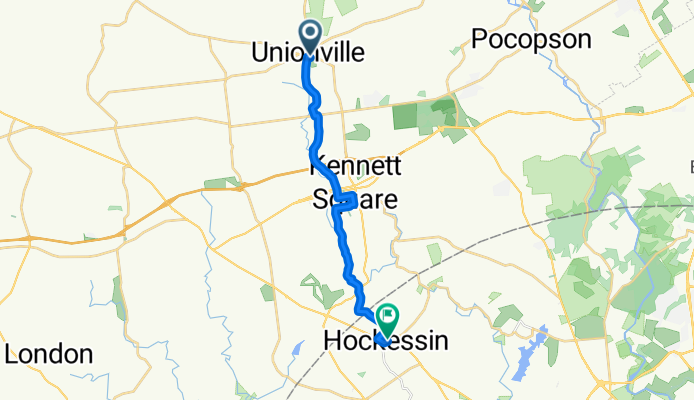 Cemetery Ln, Kennett Square to Lancaster Pike, Hockessin