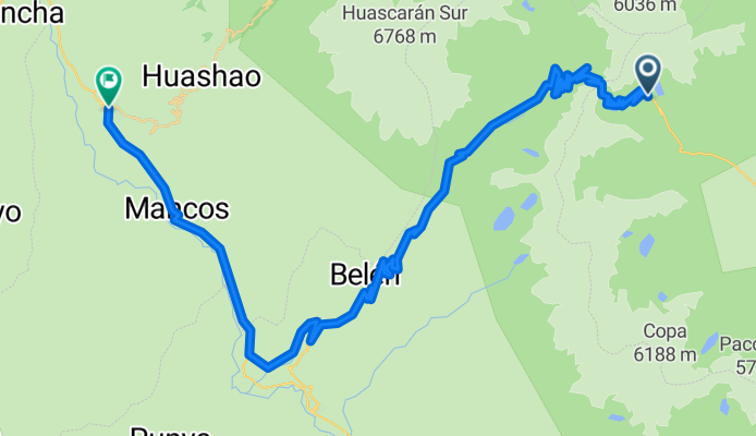 Yanama - Yungay