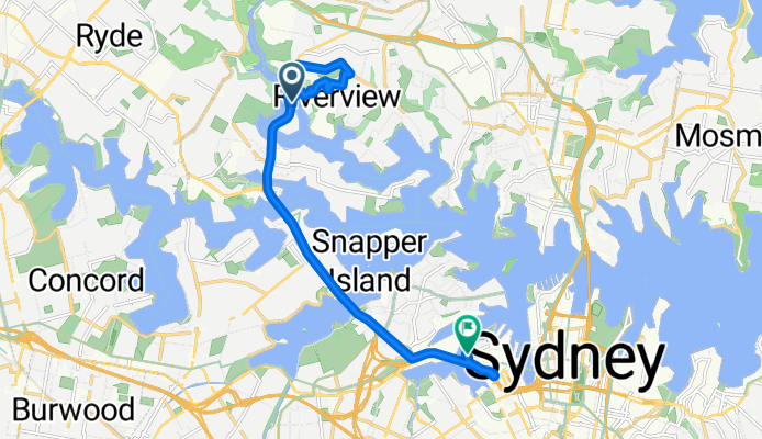 Burns Bay Rd opp View St to Bowman Street