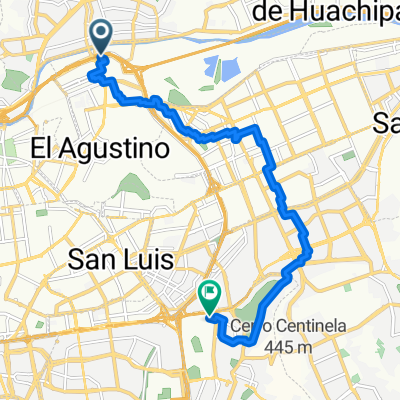 De Avenida José Carlos Mariátegui a Alameda Jockey Plaza