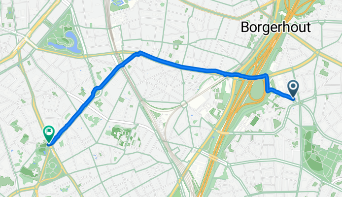 Karel De Preterlei, Antwerpen naar Harmoniestraat, Antwerpen