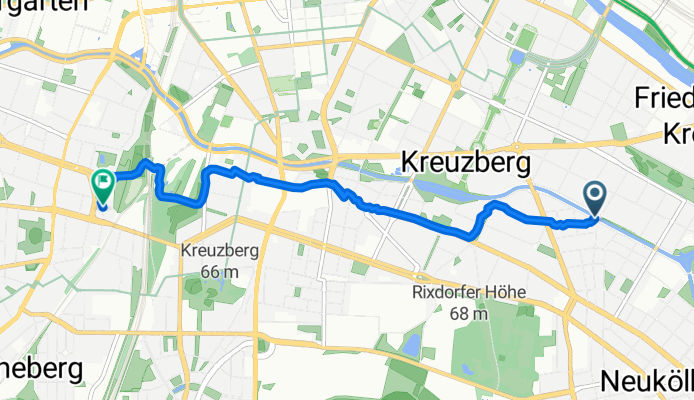 Ohlauer Straße, Berlin nach Yorckstraße, Berlin