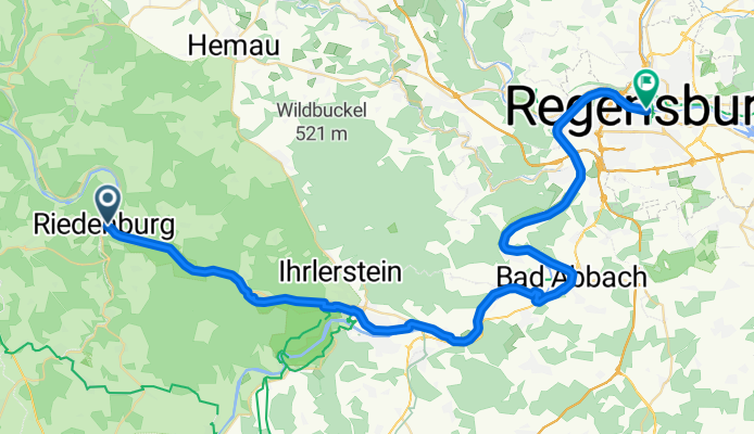 Von Riedenburg bis Regensburg