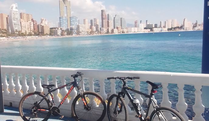 Foto 2 de la ruta de Bikemap "Avenida L'Aigüera to C. Llaut"