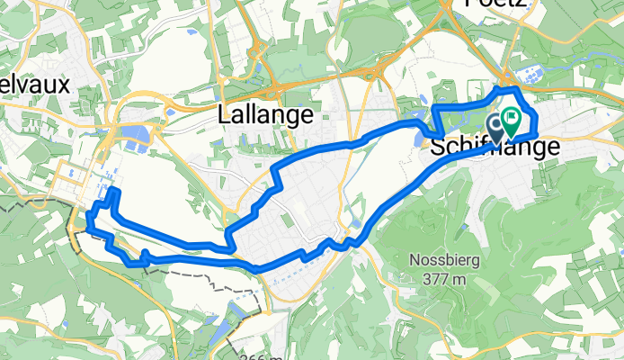 Rue Basse nach CR168