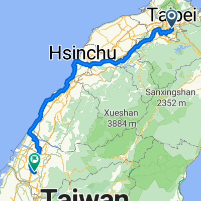 Day 1 Taipei City Hall ~ Taiwan Boulevard Section