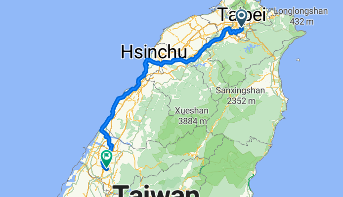 Day 1 Taipei City Hall ~ Taiwan Boulevard Section