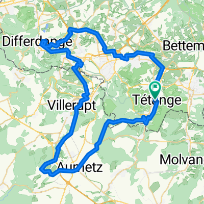 Rue de la Fontaine nach Rue de la Fontaine