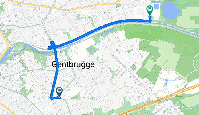 Frederik Burvenichstraat, Gent naar Panhuisstraat, Destelbergen