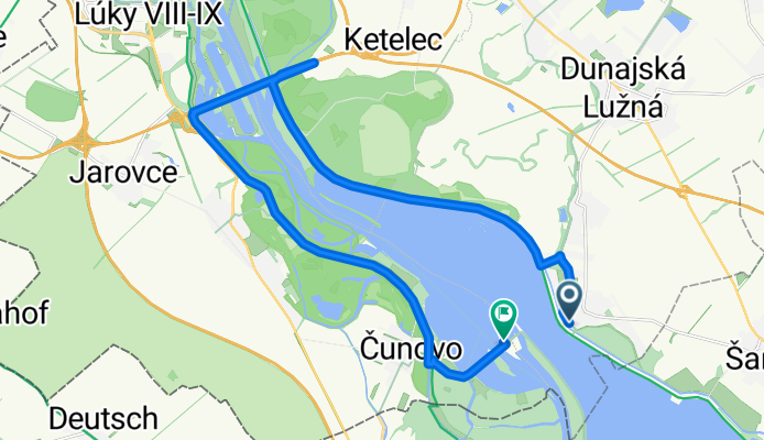 From Hamuliakovo to Yachter klub