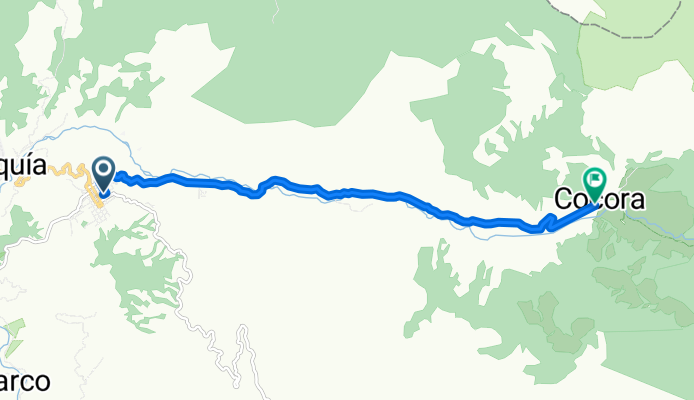 Carrera 5, Salento a Salento, Salento