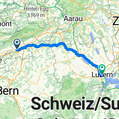 Kreuzgasse nach Buobenmatt