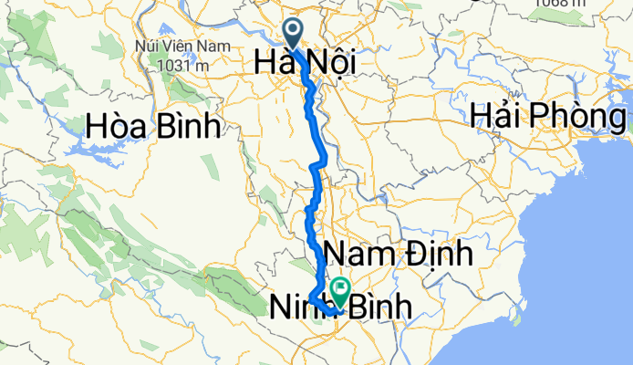 Etapp 1: From Hanoi to Ninh Bình
