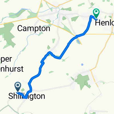 Greenfields, Hitchin to Broad Street, Shefford