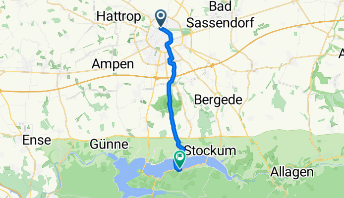 Am Bahnhof nach Südufer