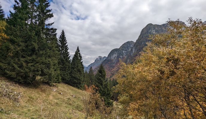 Foto 2 der Bikemap-Route "Sella Nevea / 16.10.2025" Foto 2 der Bikemap-Route "Sella Nevea / 16.10.2025"