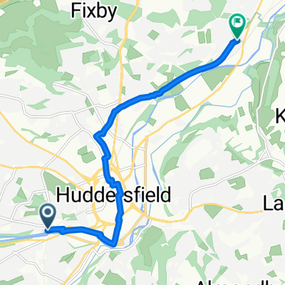 Route in Huddersfield