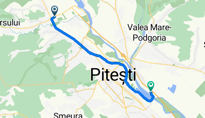 DN7, Bascov to Autostrada București-Pitești, Ștefănești