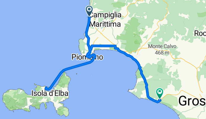 San Vincenzo à SP 3, Castiglione della Pescaia