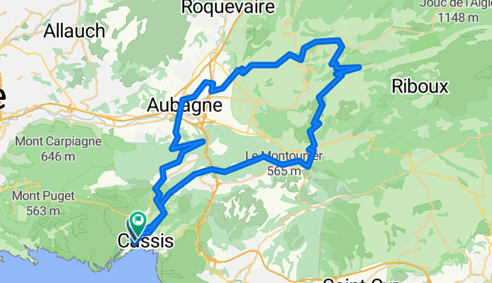 Cassis - Pic de Bertagne - Cassis