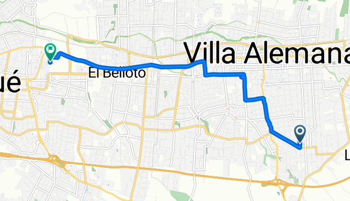 Primera, Villa Alemana a El Sauce, Quilpué