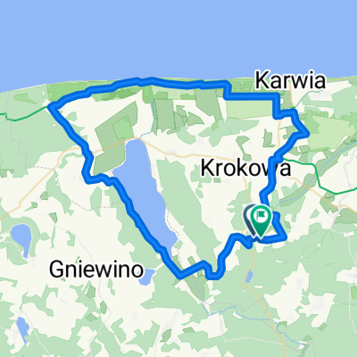 Świecino pętla 58km