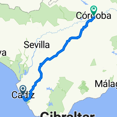 Calle Pelota, Cadix à Calle Capitulares, Cordoue