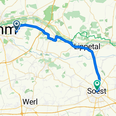 Lange Reihe nach Marktstraße