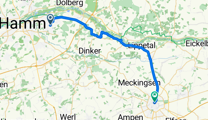 Lange Reihe nach Marktstraße