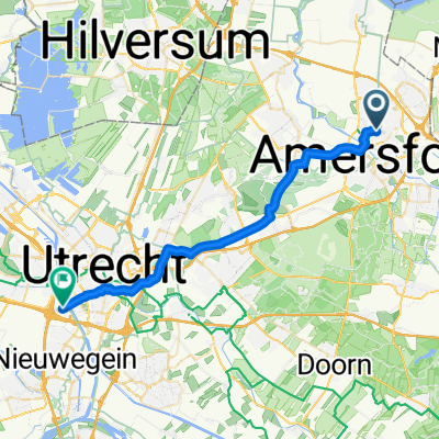 naar werk snelste route