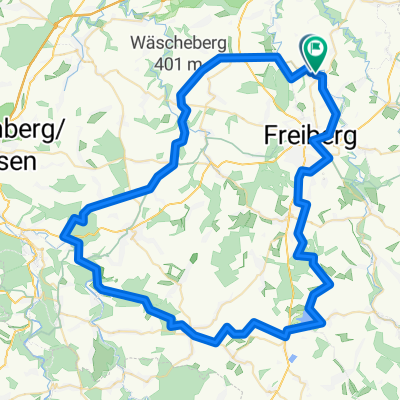 Halsbrücke - Lößnitztal - Halsbrücke